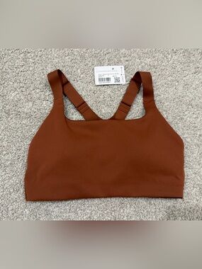 Lululemon Ulta-Lu Square-Neck Bra - Brown